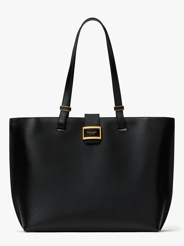 Black Kate Spade Katy Large Work Women's Tote Bags | 97130-FOGU