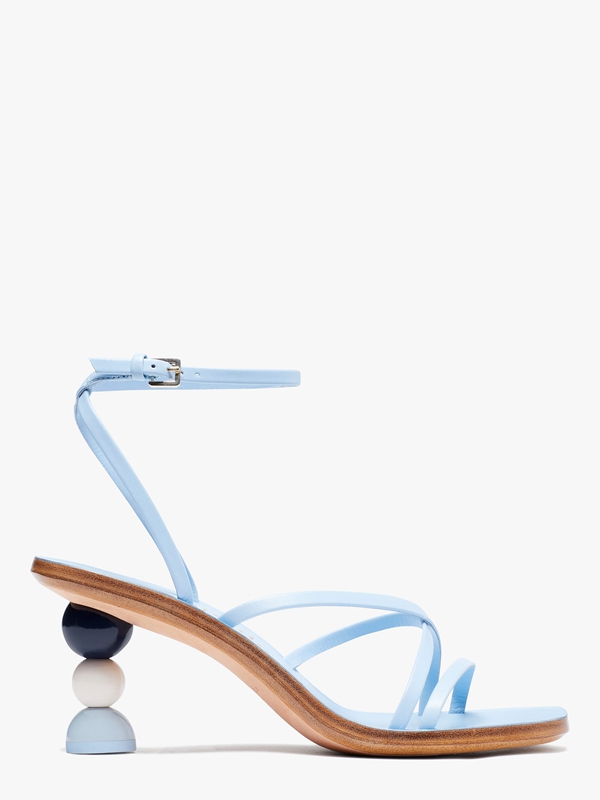 Blue Kate Spade Charmer Women's Sandals | 75694-CNYX