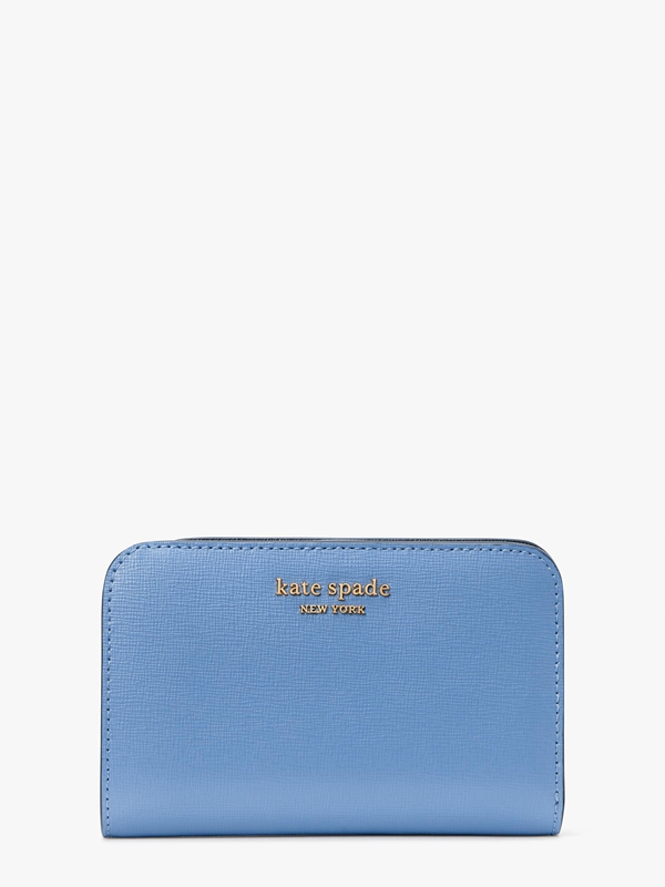 Blue Kate Spade Morgan Compact Women's Wallets | 47306-WCNS