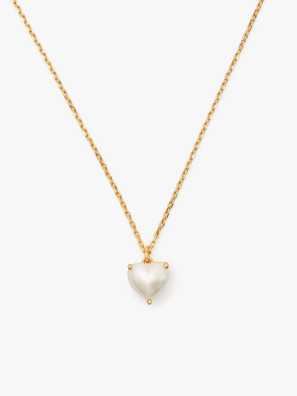 Gold Kate Spade My Love June Heart Pendant Women's Necklace | 97631-DCLR