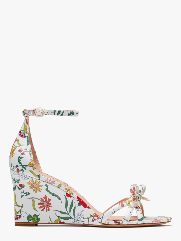 Multicolor Kate Spade Flamenco Wedges Women's Sandals | 16234-CEJN