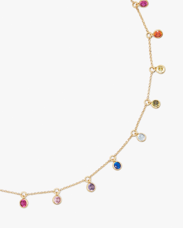 Multicolor Kate Spade On The Dot Scatter Women's Necklace | 70895-CZQL