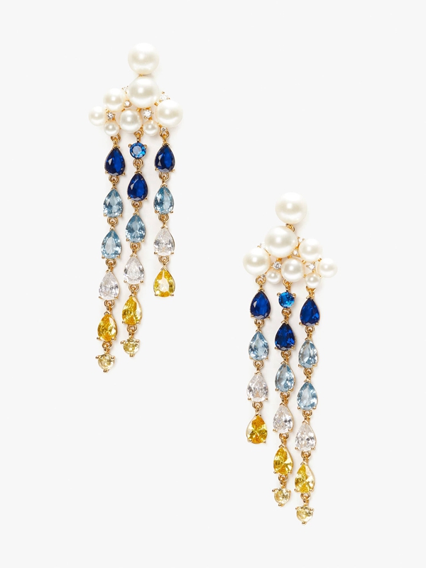 Multicolor Kate Spade Rain Or Shine Statement Women's EarRings | 69418-XCZS