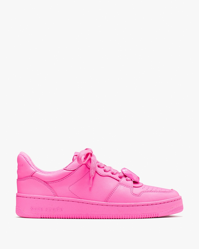 Pink Kate Spade Bolt Gem Women's Sneakers | 12583-OLIC