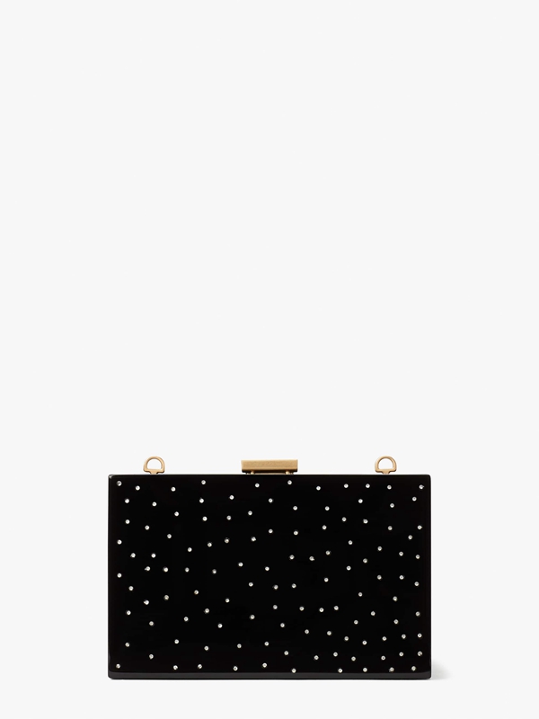 Black Kate Spade Candy Crush Jeweled Resin Small Frame Women's Clutch Bags | 58190-KCPX