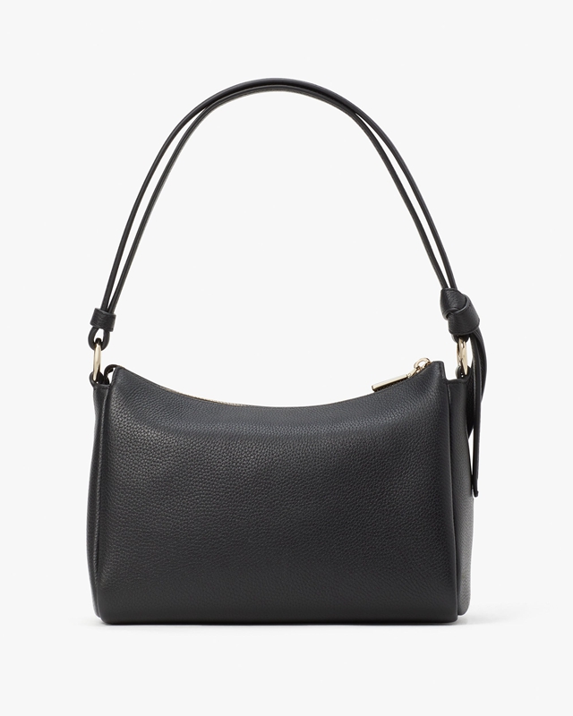 Black Kate Spade Knott Medium Women's Shoulder Bags | 80792-RFOV