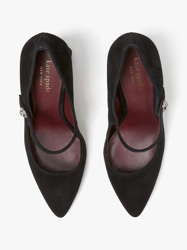 Black Kate Spade Maren Women's Pumps | 16729-LJVN