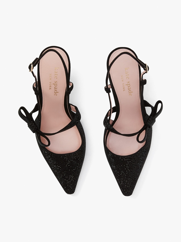 Black Kate Spade Maritza Pave Women's Heels | 85963-ATEL