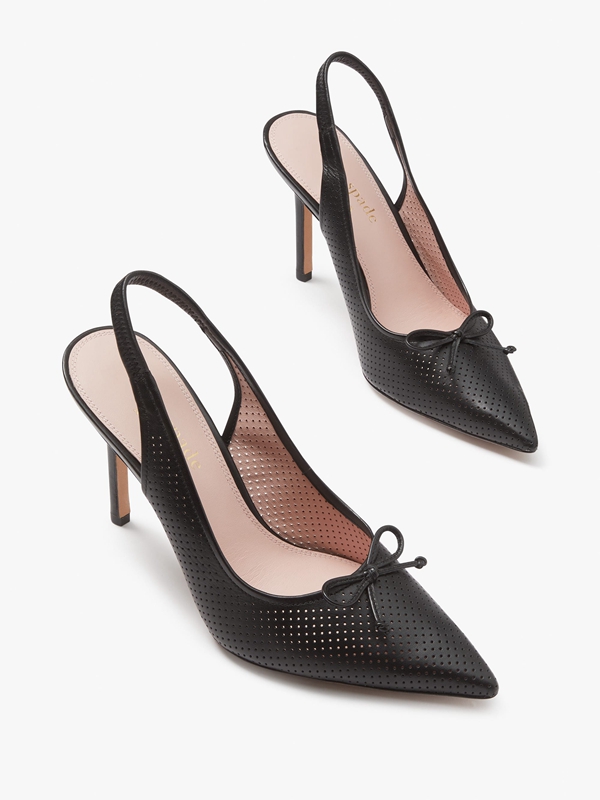 Black Kate Spade Veronica Slingback Women's Pumps | 95408-QNDY