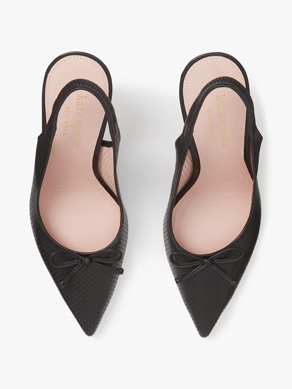 Black Kate Spade Veronica Slingback Women's Pumps | 95408-QNDY