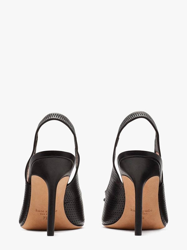 Black Kate Spade Veronica Slingback Women's Pumps | 95408-QNDY