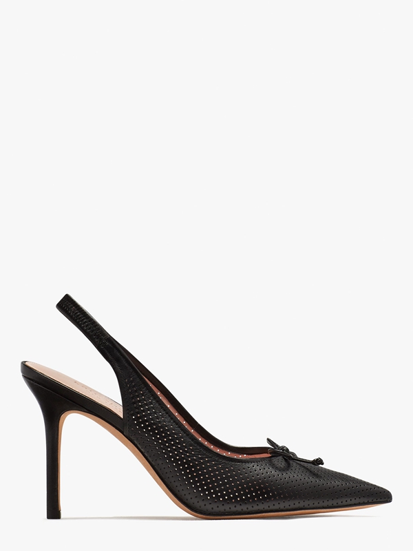 Black Kate Spade Veronica Slingback Women\'s Pumps | 95408-QNDY