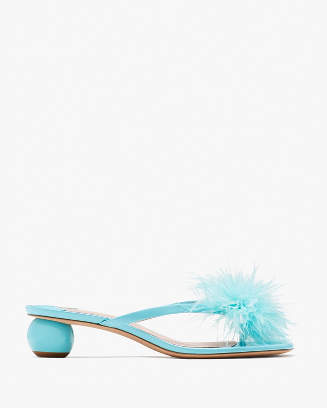 Blue Kate Spade Bahama Women\'s Sandals | 17956-VKRN