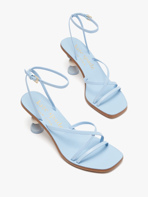 Blue Kate Spade Charmer Women's Sandals | 75694-CNYX