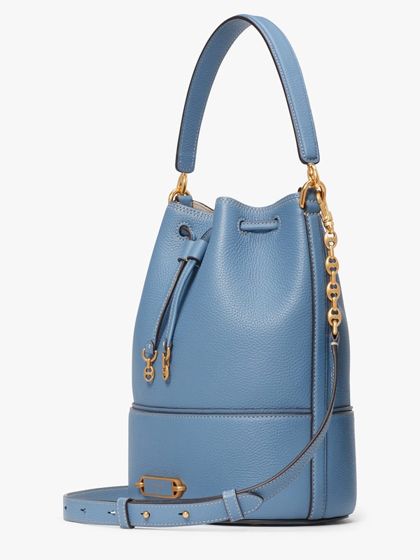 Blue Kate Spade Gramercy Medium Women's Bucket Bagss | 02357-HDVK