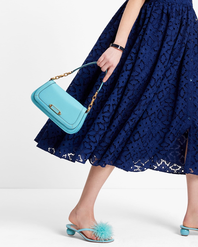 Blue Kate Spade Gramercy Small Flap Women's Shoulder Bags | 50167-NZBM