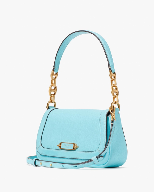 Blue Kate Spade Gramercy Small Flap Women's Shoulder Bags | 50167-NZBM