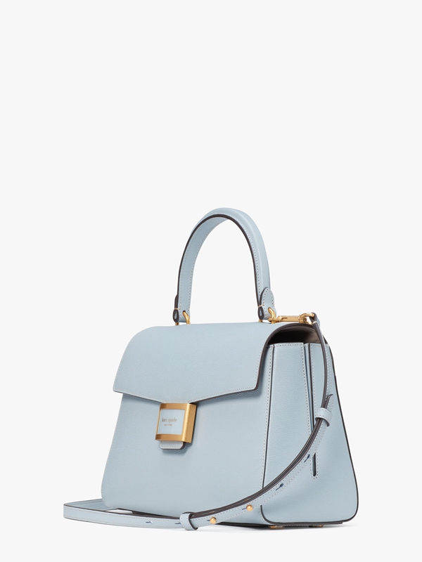 Blue Kate Spade Katy Medium Top- Women's Handbag | 91734-QEKP