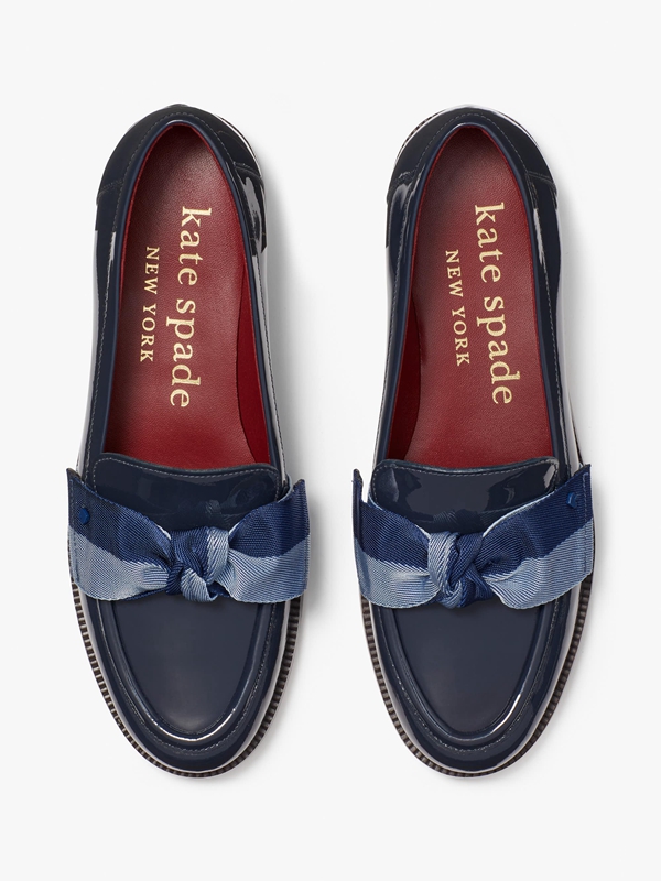 Blue Kate Spade Leandra Women's Loafers | 03715-PLES