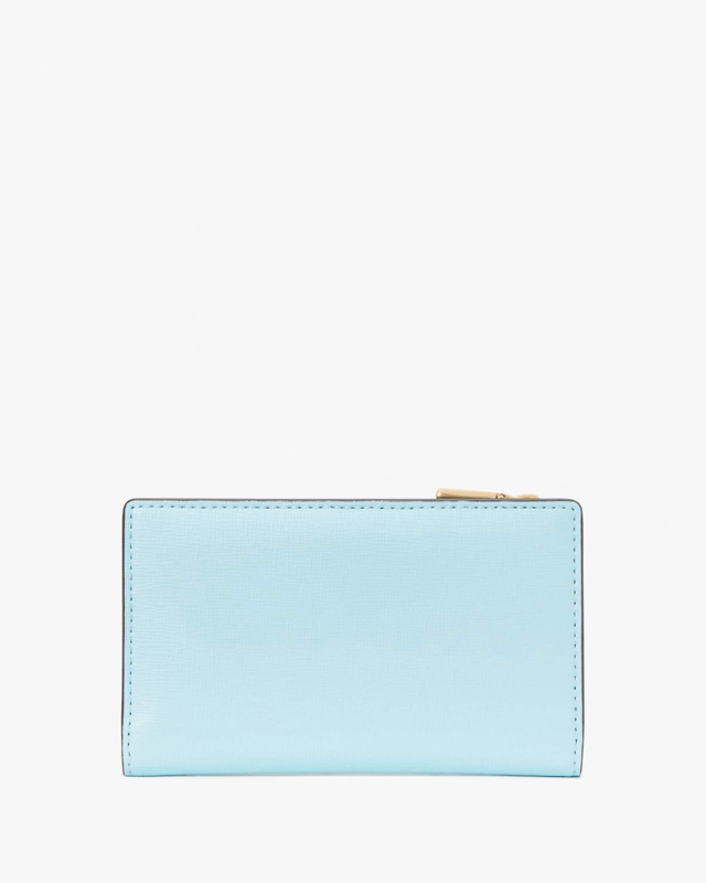 Blue Kate Spade Morgan Small Slim Bifold Women's Wallets | 25790-FGMD