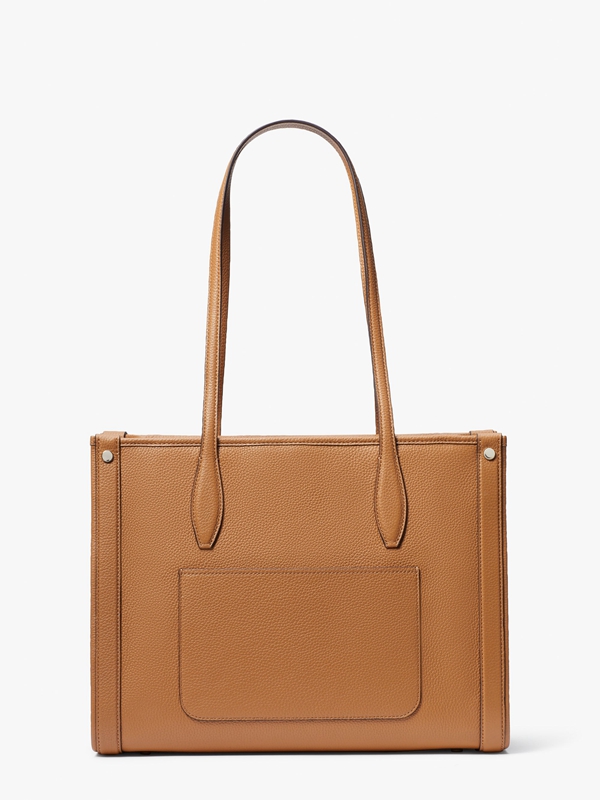 Brown Kate Spade Market Pebbled Leather Medium Women's Tote Bags | 69148-VMYX