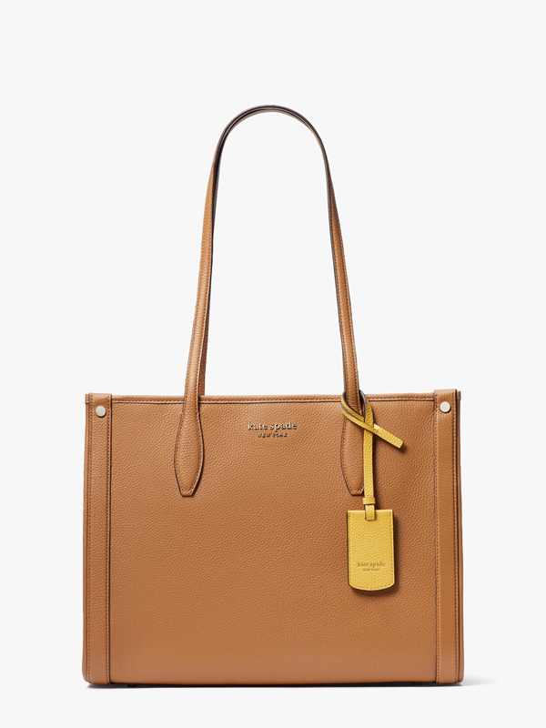 Brown Kate Spade Market Pebbled Leather Medium Women\'s Tote Bags | 69148-VMYX