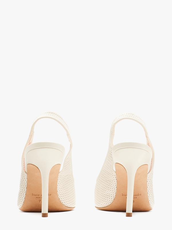 Cream Kate Spade Veronica Slingback Women's Pumps | 73051-FPEG