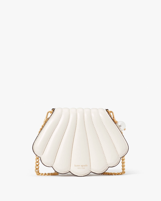 Cream Kate Spade What The Shell Seashell Micro Women\'s Crossbody Bags | 74210-BRTK