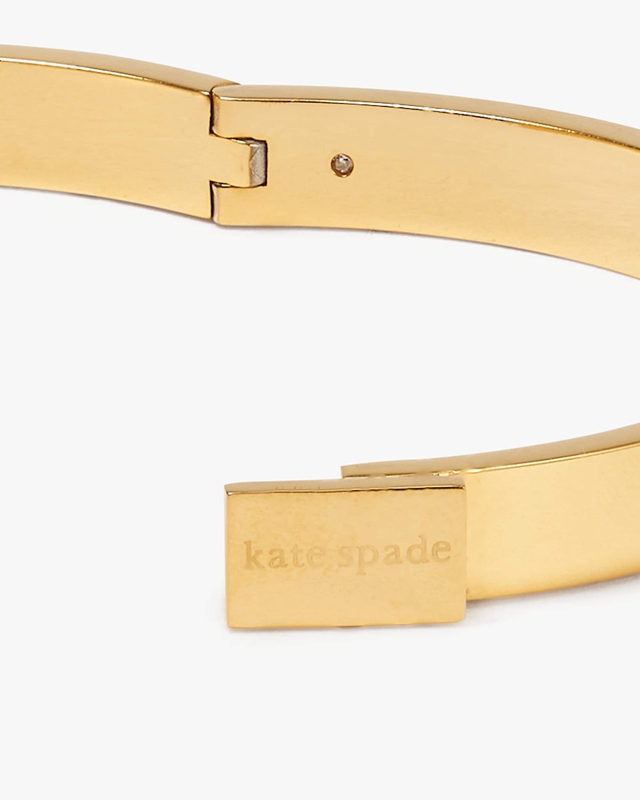 Gold Kate Spade Never A Dull Moment Thin Idiom Women's Bracelet | 27084-NLQV