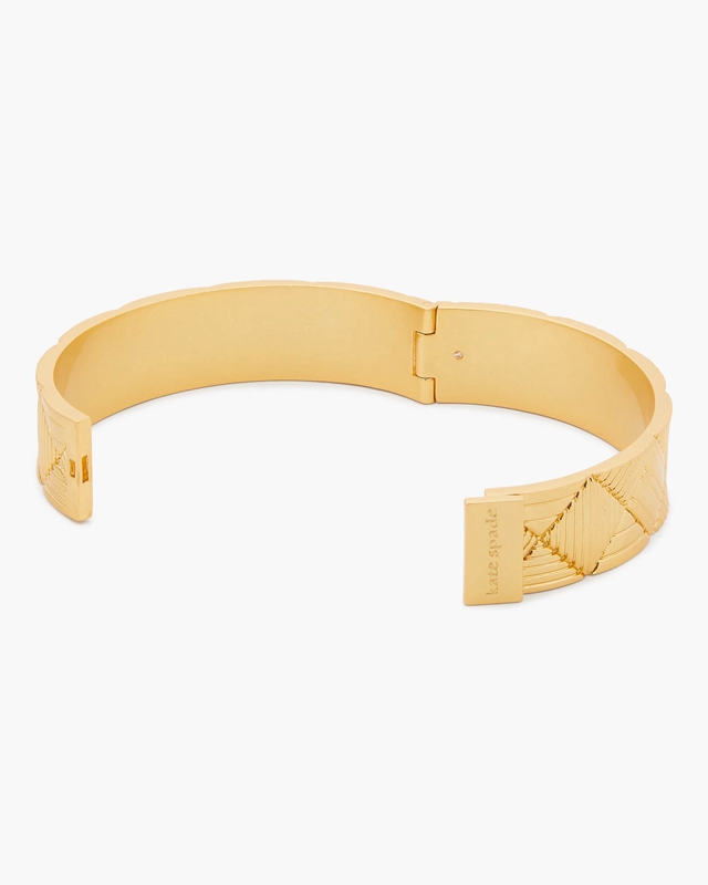 Gold Kate Spade Patchwork Women's Bracelet | 47865-PVYB