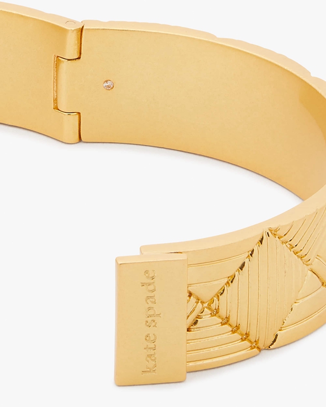 Gold Kate Spade Patchwork Women's Bracelet | 47865-PVYB