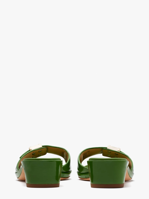 Green Kate Spade Gazebo Slide Women's Sandals | 05643-HXON