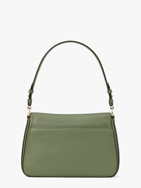 Green Kate Spade Hudson Medium Convertible Women's Shoulder Bags | 74586-PGZE