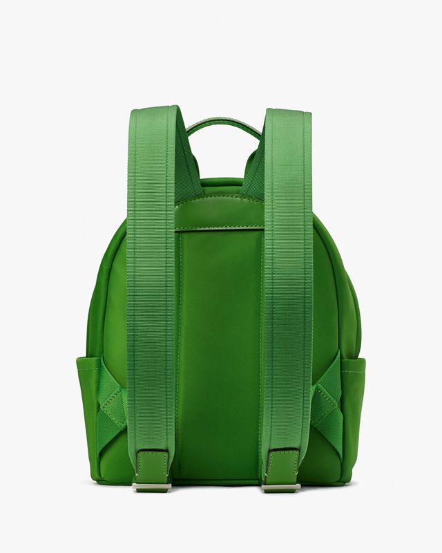 Green Kate Spade Sam Icon Ksnyl Small Women's Backpacks | 32069-OZXJ