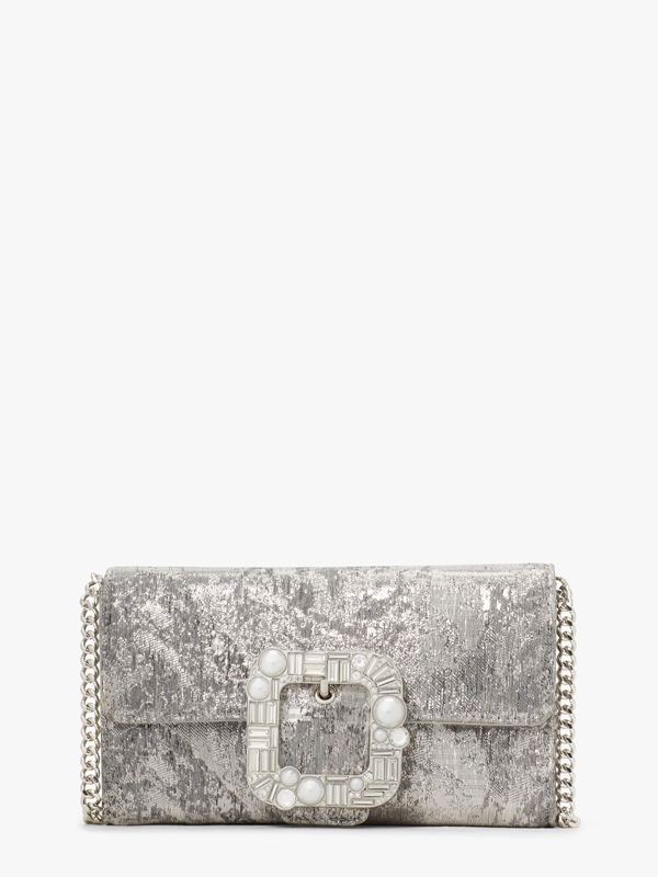 Grey Kate Spade Bridal Buckle Lurex Women\'s Clutch Bags | 28905-PZYI