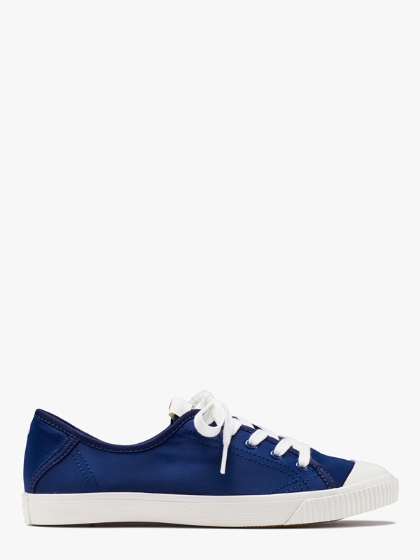 Navy Kate Spade Tennison Women\'s Sneakers | 73092-NVIS