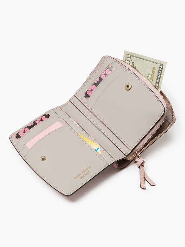 Pink Kate Spade Knott Small Compact Women's Wallets | 09867-TVRC