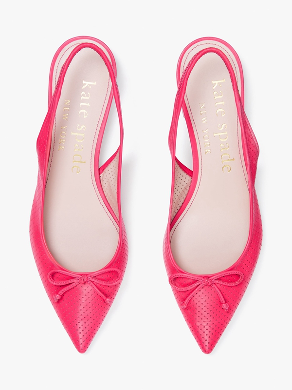 Pink Kate Spade Veronica Women's Flat Shoes | 71039-RCLN