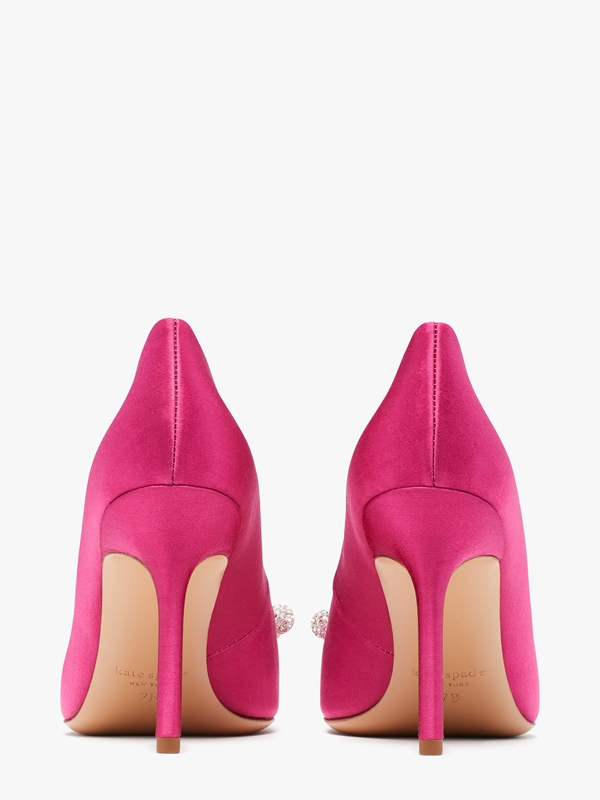 Purple Kate Spade Elodie High Women's Heels | 69305-RDQN