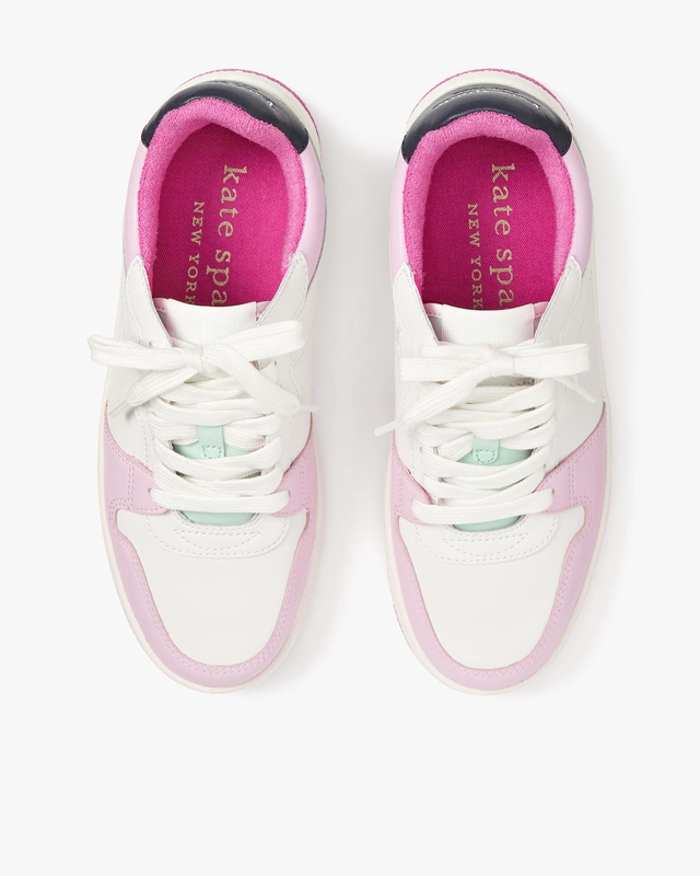 Purple Pink Kate Spade Bolt Women's Sneakers | 91576-UKYX