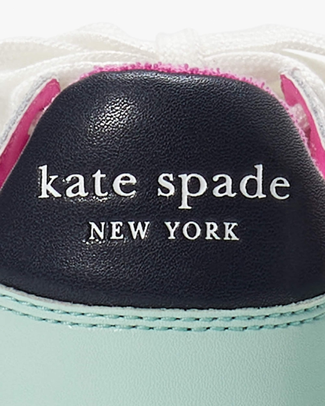 Purple Pink Kate Spade Bolt Women's Sneakers | 91576-UKYX