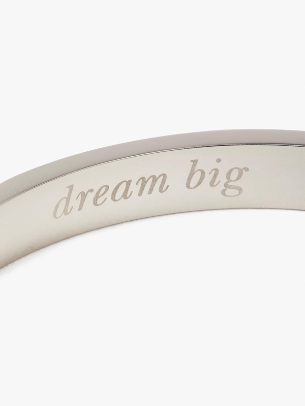 Silver Kate Spade Dream Big Idiom Women's Bracelet | 73169-BWJT