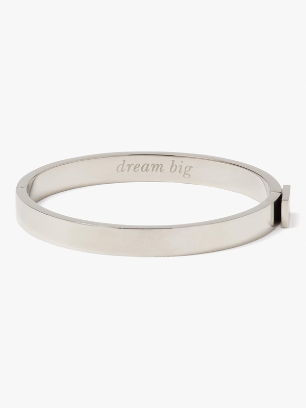 Silver Kate Spade Dream Big Idiom Women\'s Bracelet | 73169-BWJT