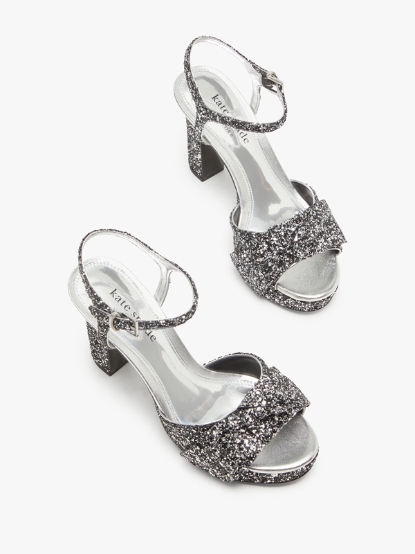 Silver Kate Spade Miya Women's Sandals | 79560-UCLM