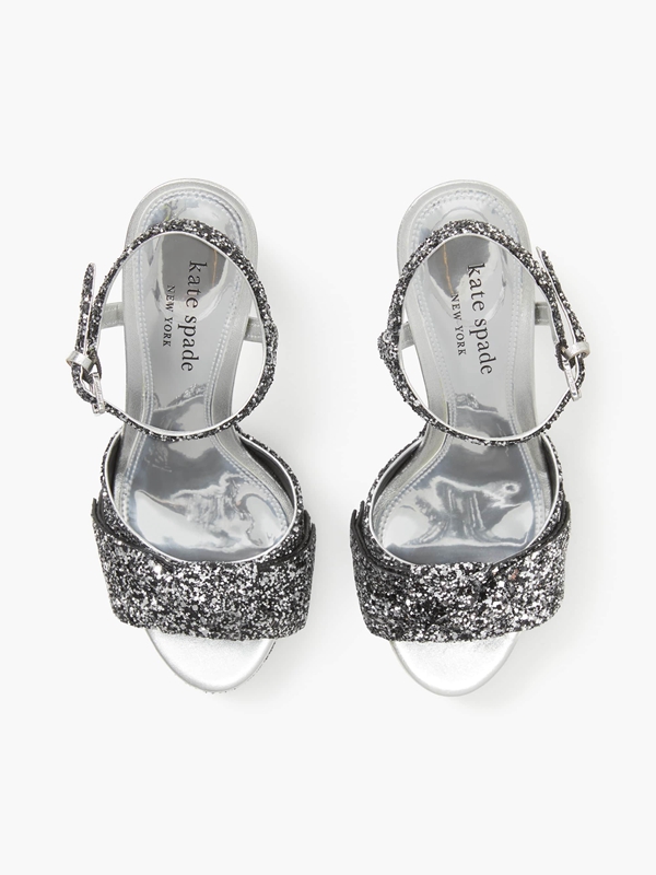 Silver Kate Spade Miya Women's Sandals | 79560-UCLM