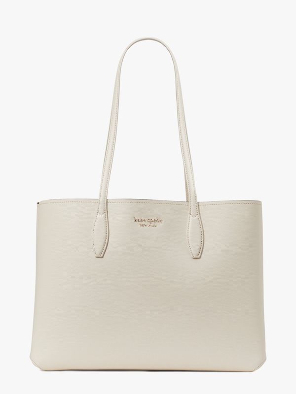 White Kate Spade All Day Large Women\'s Tote Bags | 86902-TYBA