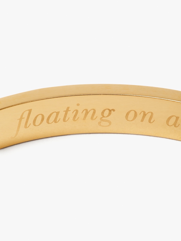 White Kate Spade Floating On A Cloud Thin Idiom Women's Bracelet | 19380-GENY