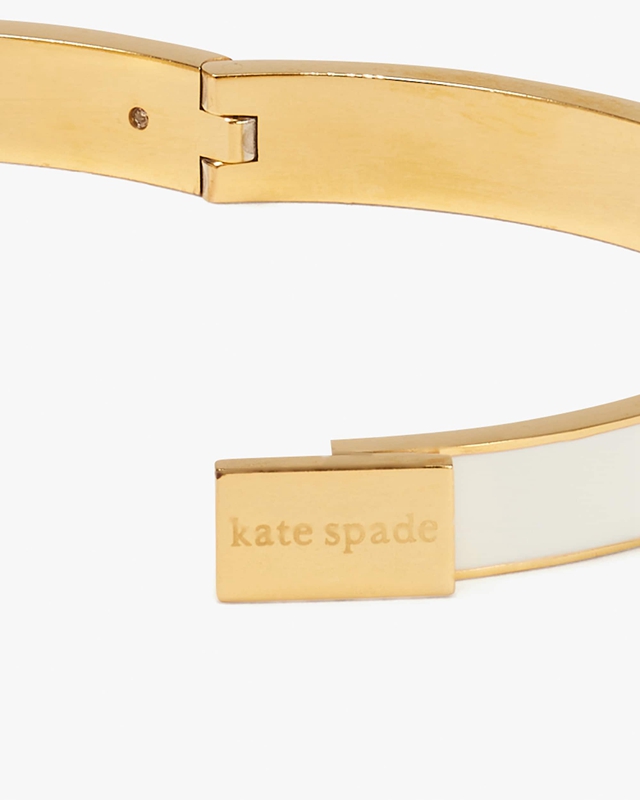 White Kate Spade Floating On A Cloud Thin Idiom Women's Bracelet | 19380-GENY