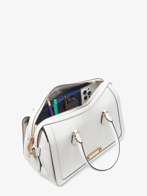 White Kate Spade Gramercy Medium Women's Satchel Bags | 38679-KSBC