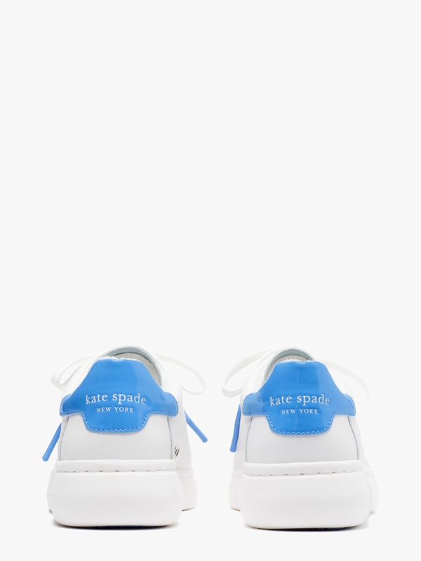 White Kate Spade Lift Women's Sneakers | 10596-NTAK